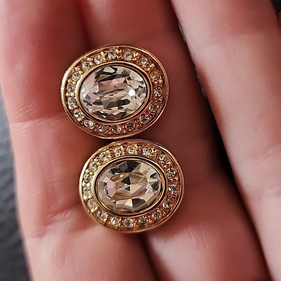 VTG Swarovski earrings - Picture 3 of 8